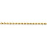 3.20mm Diamond-cut Rope with Lobster Clasp Chain 30 Inch 14k Gold 023L-30, MPN: 023L-30, 8867743950…