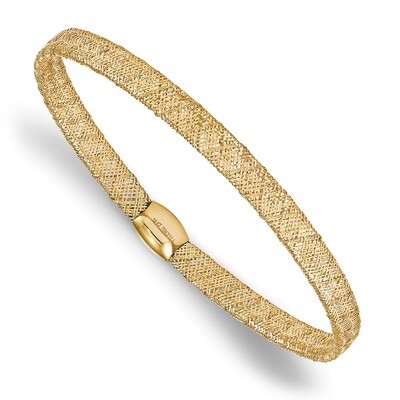 Leslie&#39;s Fancy Stretch Bangle Bracelet 14k Gold HB-LF749, MPN: LF749, 191101794087