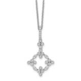 Diamond Vs/Si D E F Bloom Fashion Pendant Nec 14k White Gold True Origin Lab Grown PM6344-025-WLD, …