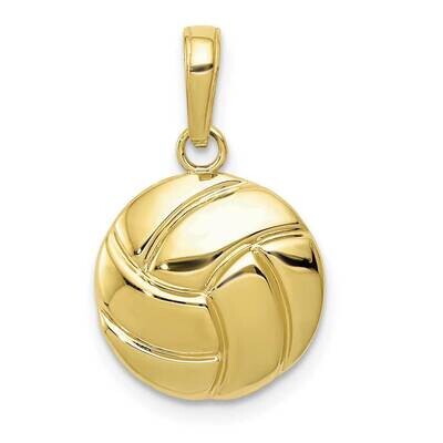 Volleyball Pendant 10K Gold Polished 10K5433, MPN: 10K5433,