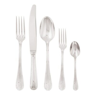 Sambonet Ruban Croise 5 Piece Place Setting Solid Handle 52723-93, MPN: 52723-93, 790955875722