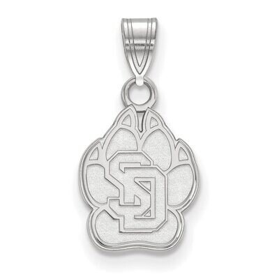 University of South Dakota Small Pendant 10k White Gold 1W001USD, MPN: 1W001USD, 886774767185