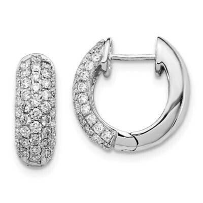 Earrings 14k White Gold Diamond EM5391-100-WA, MPN: EM5391-100-WA, 191101333606