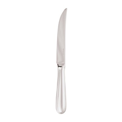 Sambonet perles steak knife hollow handle 8 5/8 inch - silverplated on 18/10 stainless steel, MPN: …
