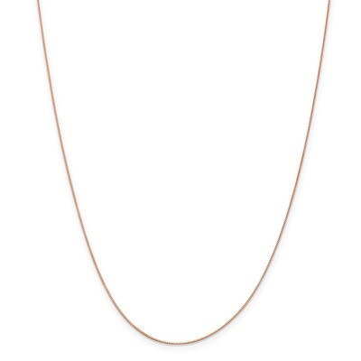 Leslie&#39;s .5 mm Baby Box Chain 18 Inch 14k Rose Gold  HB-7169-18, MPN: 7169-18, 886774544052