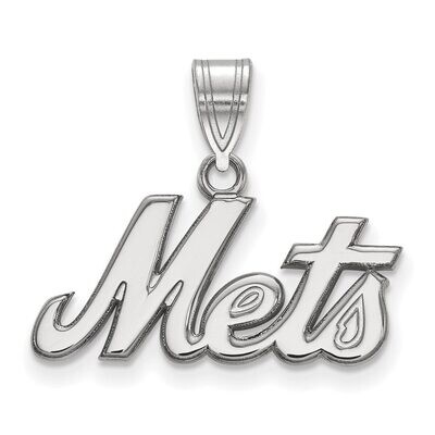 New York Mets Large Pendant 14k White Gold 4W016MET, MPN: 4W016MET, 886774841106