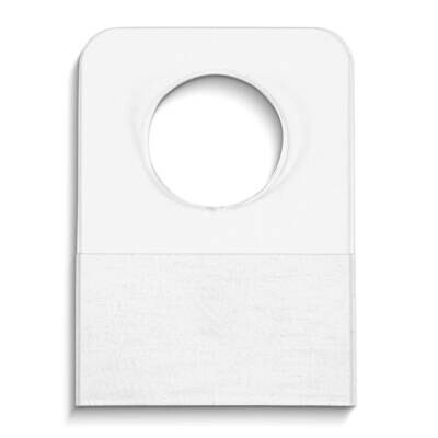 Clear Plastic Adhesive Hang Hole 500 Round Opening Tabs JT5414, MPN: JT5414, 790524575602