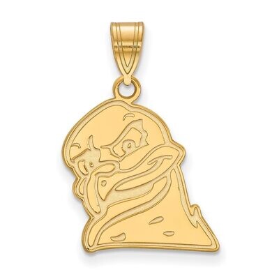 Virginia Tech Large Pendant Gold-plated Silver GP061VTE, MPN: GP061VTE, 886774951249