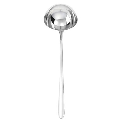 Sambonet hannah soup ladle 11 5/8 inch - silverplated on 18/10 stainless steel, MPN: 52720-40, 7909…