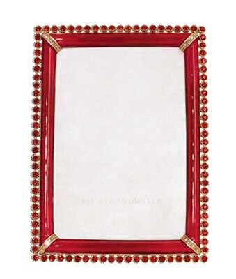 Jay Strongwater Lorraine Stone Edge 4 x 6 Inch Picture Frame SPF5510-224, MPN: SPF5510-224, 848510 …