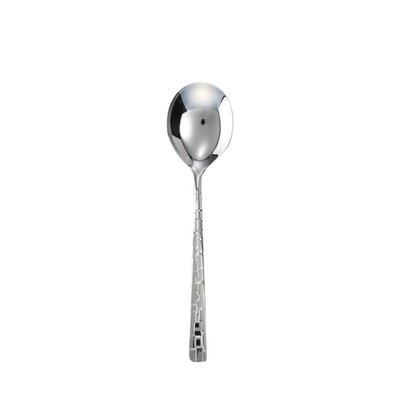Sambonet skin bouillon spoon 7 inch - 18/10 stainless steel, MPN: 52535-02, 790955900271