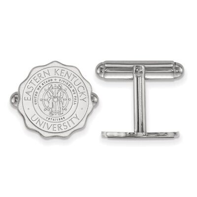 Eastern Kentucky University Crest Cuff Link Sterling Silver SS018EKU, MPN: SS018EKU, 886774682327