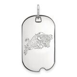 Navy Small Dog Tag 14k White Gold 4W031USN, MPN: 4W031USN, 886774846170