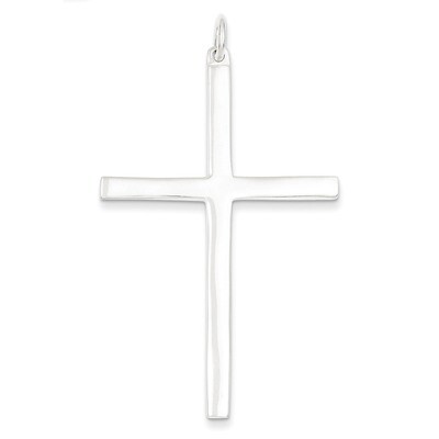 Latin Cross Pendant Sterling Silver QC5862, MPN: QC5862, 883957913551