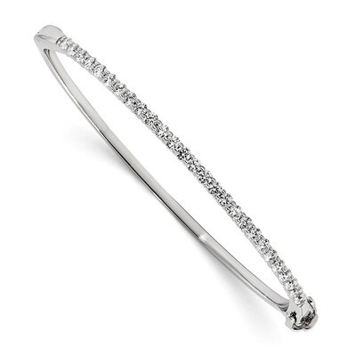 Diamond Bangle 14k white Gold XB321AAA, MPN: XB321AAA, 883957047027