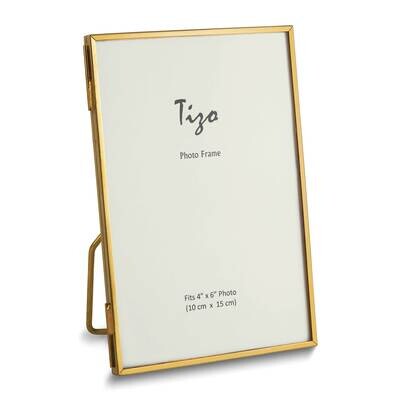 Brass 4 x 6 Inch Photo Picture Frame GM26011, MPN: GM26011, 820036024562