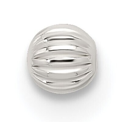 3.0mm Corrugated Bead Sterling Silver SS3809, MPN: SS3809,
