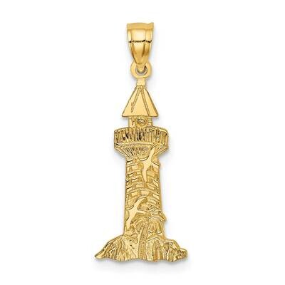 Lighthouse with Seagulls Charm 14k Gold K7374, MPN: K7374, 637218010509