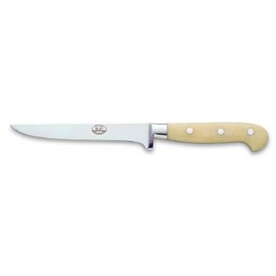Berti Boning Knife White Lucite Handle 898
