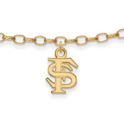 Florida State University Anklet Gold-plated Silver GP030FSU, MPN: GP030FSU, 886774933412