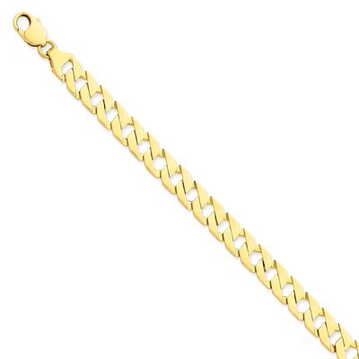 9.25mm Hand-Polished Fancy Link Chain 20 Inch 14k Gold LK256-20, MPN: LK256-20, 191101650673