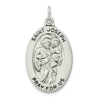 St. Joseph Medal Sterling Silver QC9420, MPN: QC9420, 883957990095