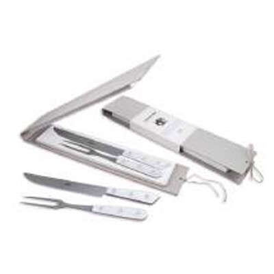Berti Compendio Carving Set Knife Ice Lucite Handle 7268