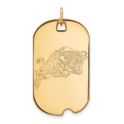 Navy Large Dog Tag 10k Yellow Gold 1Y032USN, MPN: 1Y032USN, 886774815084