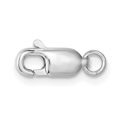 Standard Weight Lobster with Jump Ring Clasp 14k White Gold WG1617, MPN: WG1617,