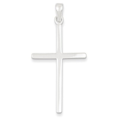 Latin Cross Pendant Sterling Silver QC5399, MPN: QC5399, 883957913049