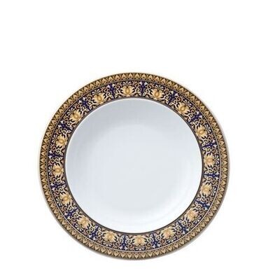 Versace Medusa Blue Rim Soup 8 1/2 inch, MPN: 19325-409620-10322, 790955216952