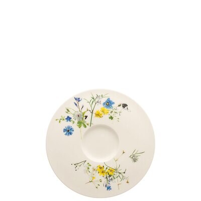 Rosenthal Brillance Fleurs des Alpes Cream Soup Saucer (For Cup #10422) 7 1/4 Inch, MPN: 10530-4051…