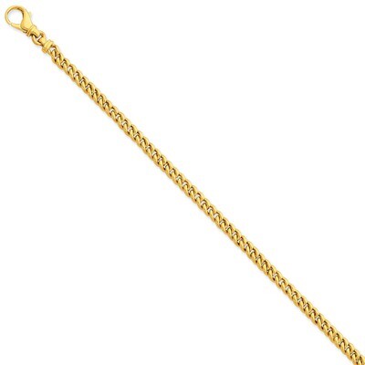 4.5mm Polished Fancy Link Chain 22 Inch 14k Gold LK580-22, MPN: LK580-22, 191101653520