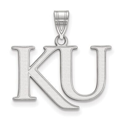 University of Kansas Medium Pendant Sterling Silver SS052UKS, MPN: SS052UKS, 886774708867