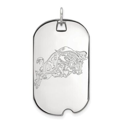 Navy Large Dog Tag 10k White Gold 1W032USN, MPN: 1W032USN, 886774785837