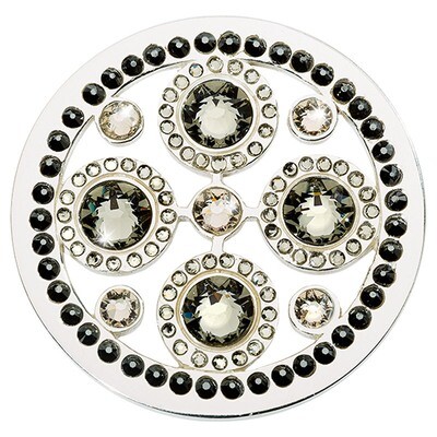 Nikki Lissoni Romantic Beauty Silver-Plated 43mm Coin C1611SL, MPN: C1611SL, 8719075301821