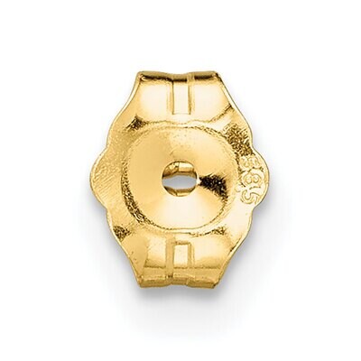 Medium Friction Earring Nut 14k Yellow Gold YG2707A, MPN: YG2707A,