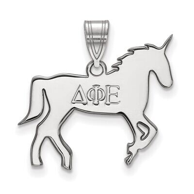 Delta Phi Epsilon Medium Pendant Sterling Silver SS036DPH, MPN: SS036DPH, 886774607412