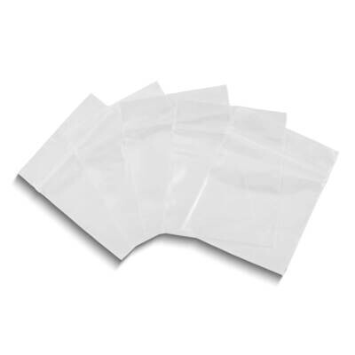 Box of 1000 2inx2in 10pks of 100 Reclosable 2mil Clear Zipper Plastic Bags JT5399/1, MPN: JT5399/1,…