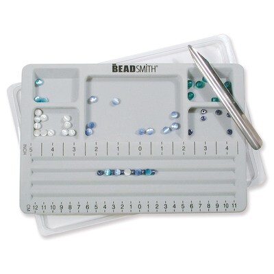 Traveling Mini Three Straight Channel With Lid Bead Board JT4796, MPN: JT4796, 790524003105