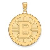 Boston Bruins x-Large Pendant 10k Yellow Gold 1Y005BRI, MPN: 1Y005BRI, 886774734910