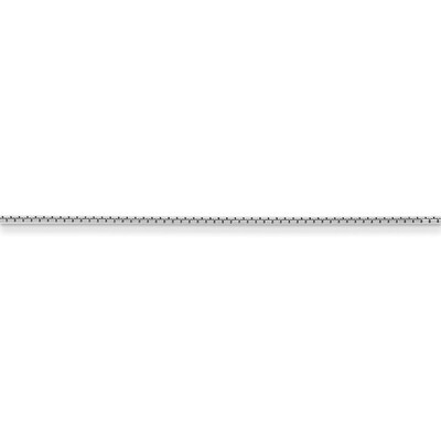 30 Inch 1.15mm 8 Side Diamond Cut Box Chain Sterling Silver QBR022-30, MPN: QBR022-30, 886774412986