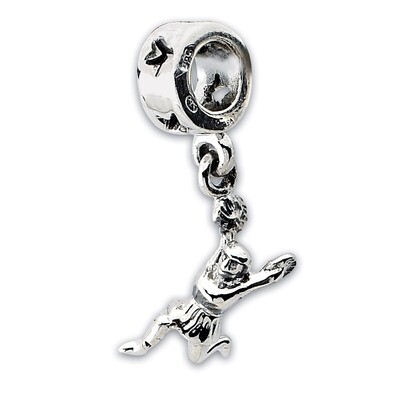 Cheerleader Dangle Bead - Sterling Silver QRS1875, MPN: QRS1875, 883957310718