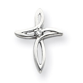 Diamond Cross Pendant 14k White Gold XP1745WAA, MPN: XP1745WAA, 883957203348