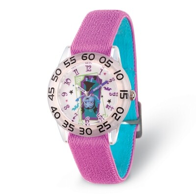 Disney Kids Vampirina Purple Strap Acrylic Time Teacher Watch  XWA5790, MPN: XWA5790, 842885102635