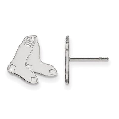 Boston Red Sox Small Post Earring 14k White Gold 4W050RSO, MPN: 4W050RSO, 886774850528