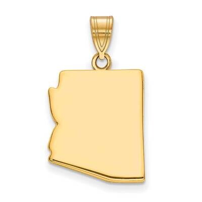 Az State Pendant Bail Only 14k Gold XNA707Y-AZ, MPN: XNA707Y-AZ, 886774753867