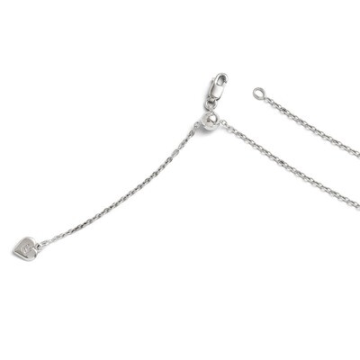 Leslie&#39;s Adjustable Cable Chain 22 Inch - Sterling Silver HB-FC13-22, MPN: FC13-22, 886774541846