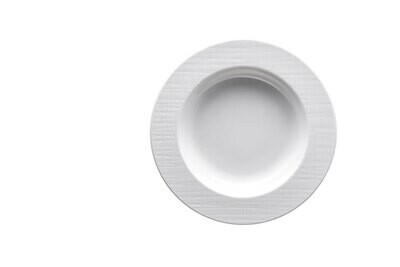 Rosenthal Mesh White Rim Plate Deep 9 in 9 Inch, MPN: 11770-800001-10153, 790955064232