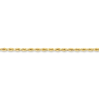 3.8mm Hollow Rope Chain 18 Inch 14k Gold BC133-18, MPN: BC133-18, 886774397528